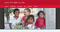 Desktop Screenshot of careforkidslapaz.com